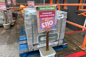 Permeable Driveway Paving 60mm